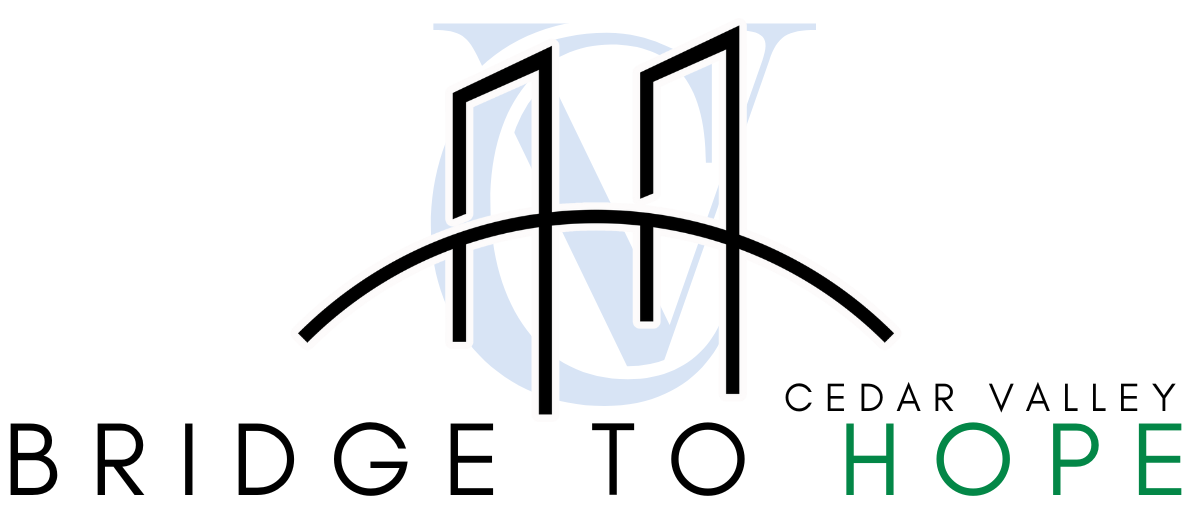 Cedar Valley Bridge to Hope logo
